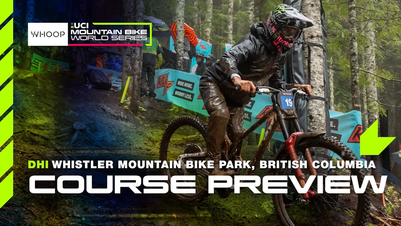 Alran Twins DHI course preview | Whistler Bike Park British Columbia 🇨🇦 | WHOOP UCI MTB World Series