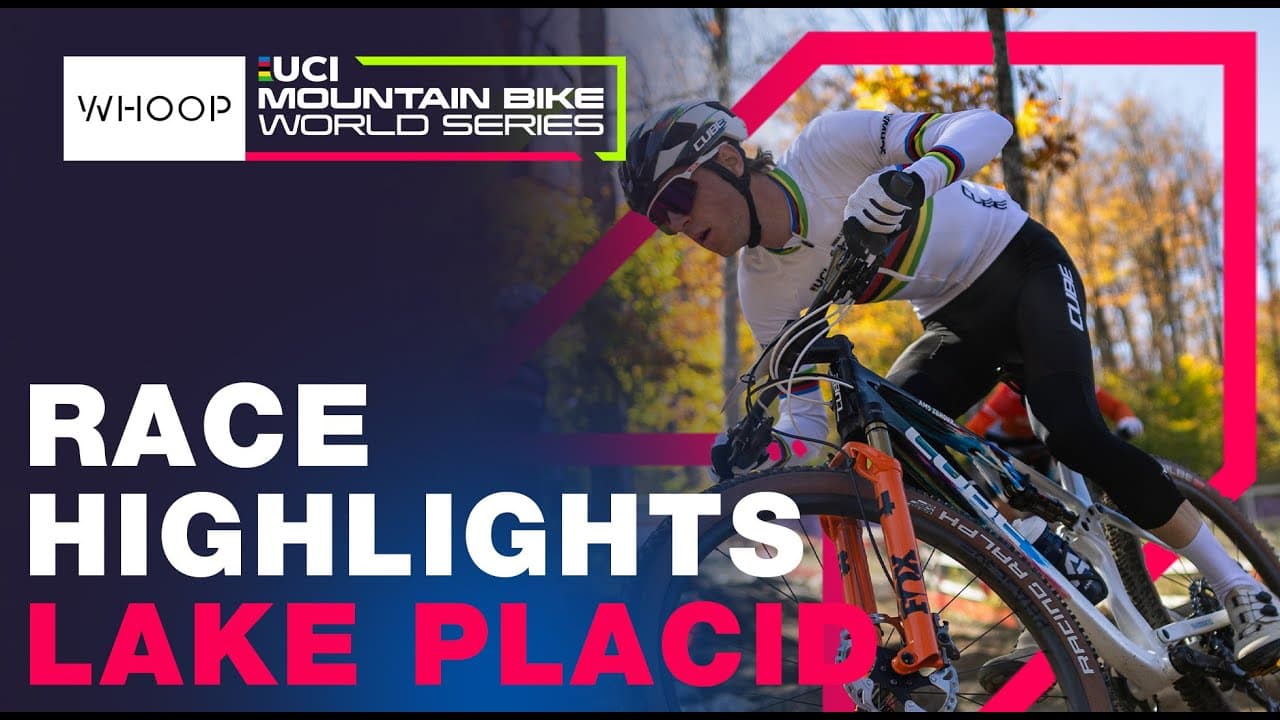 RACE HIGHLIGHTS | Elite Men 2025 UCI XCO World Cup - Round 9 Lake Placid 🇺🇸