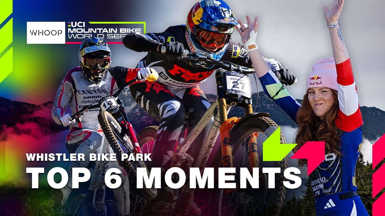 MTBWS Top 6 Moments 🇨🇦 Elite DHI | 2026 Whistler Bike Park, BC, Canada | WHOOP UCI MTB World Series