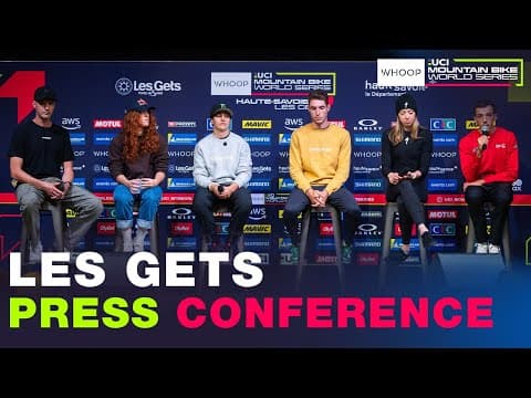 Les Gets - Haute Savoie  PRESS CONFERENCE 🇫🇷 | UCI XCO, XCC &amp; DHI World Cup
